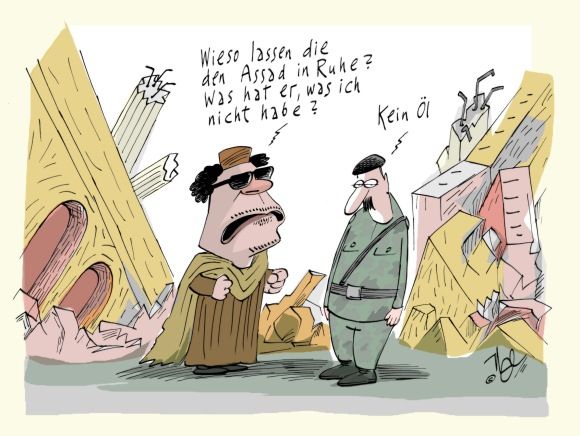 gaddafi libyen syrien