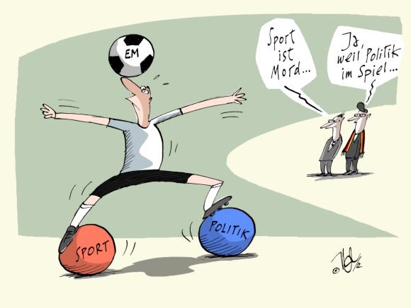 EM sport politik