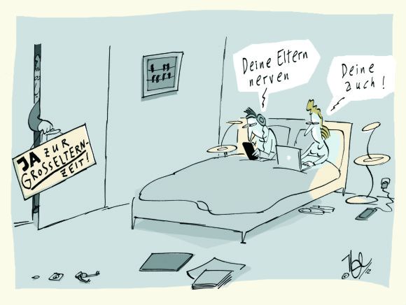 ja zur großelternzeit