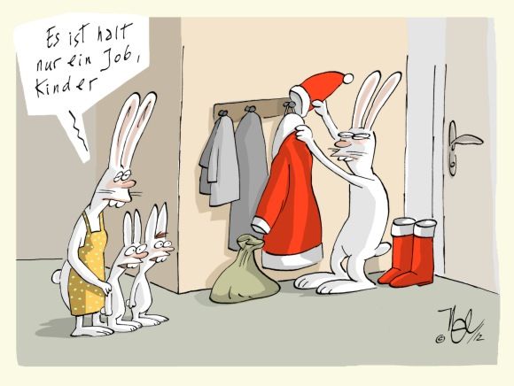 osterhase weihnachten job