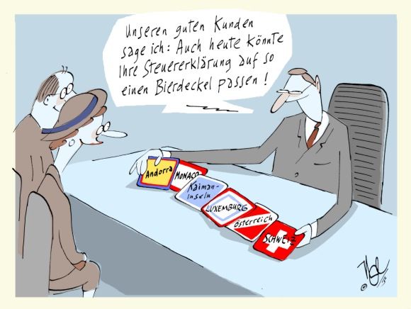 steuern bierdeckel steueroasen