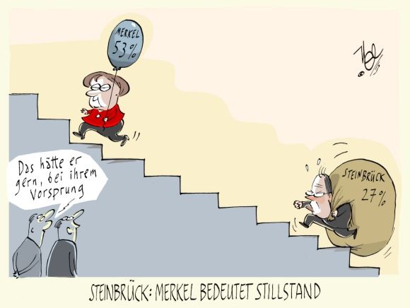 steinbrück merkel stillstand