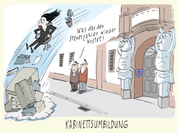 erfurt kabinettsumbildung