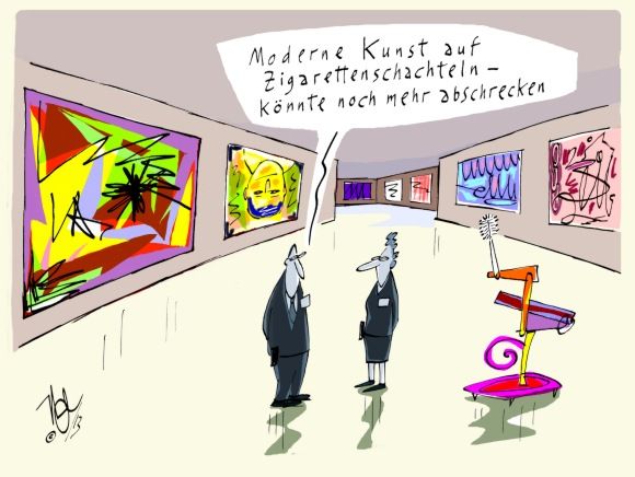 kunst zigaretten abschreckend