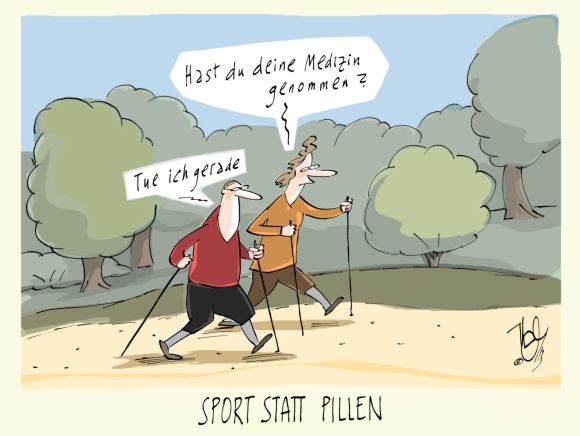 sport statt pillen