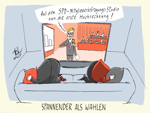 SPD mitgliederbefragung spannend