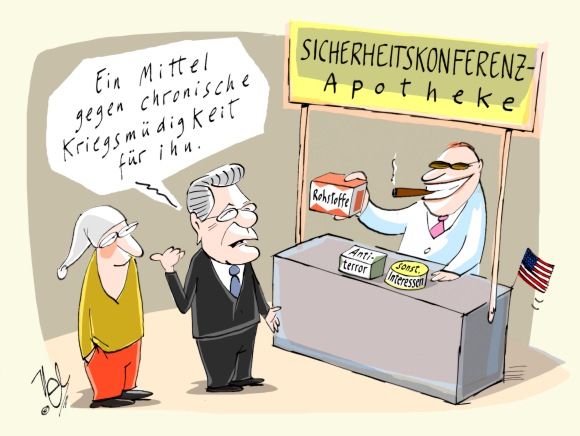 gauck sicherheitskonferenz kriegsmüde