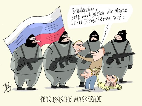 prorussische maskerade