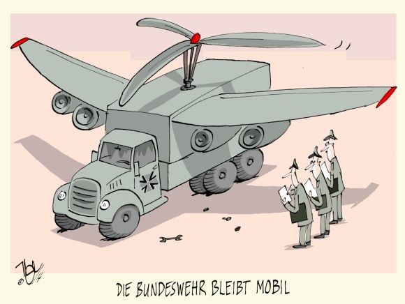 bundeswehr bleibt mobil