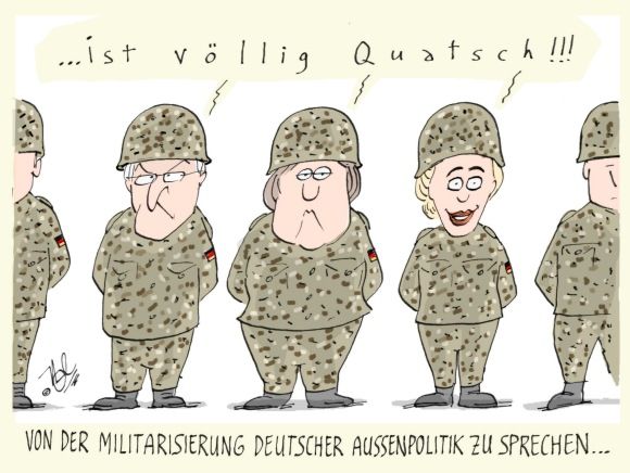 außenpolitik militarisierung