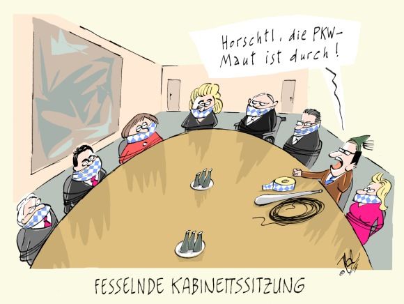 pkw maut kabinettssitzung