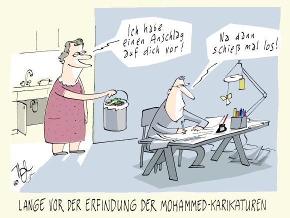 mohammed karikaturen