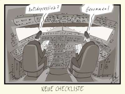 flugzeug neue checkliste 