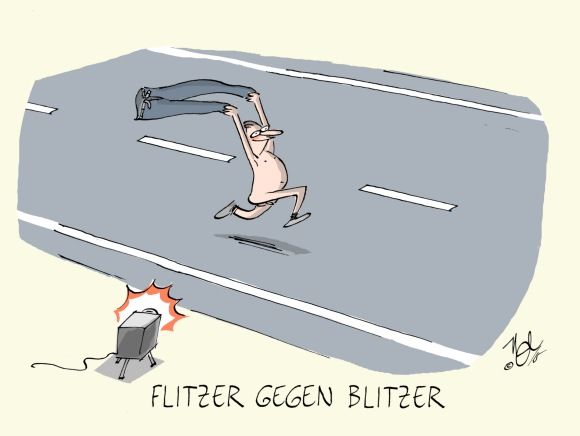 flitzer gegen blitzer