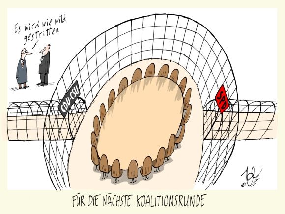 nächste koalitionsrunde