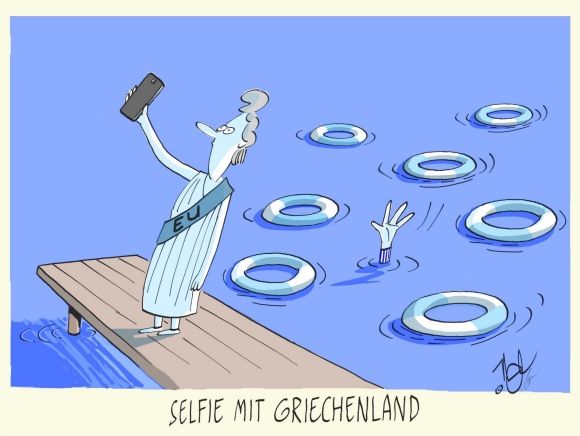 selfie mit griechenland