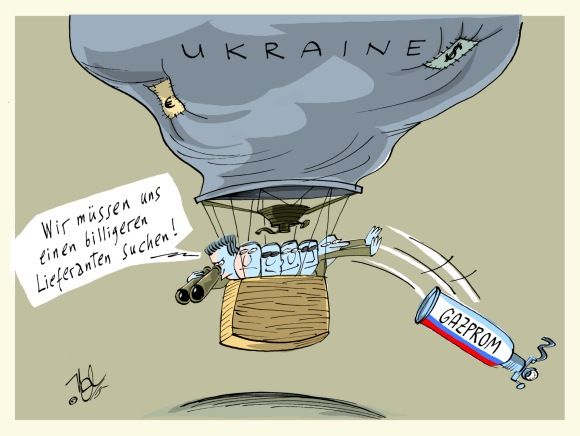 ukraine russland gazprom lieferant