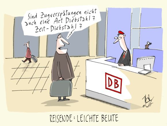 reisende bahnhöfe diebstahl verspätung