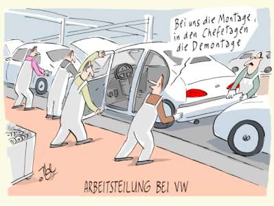 VW montage arbeitsteilung