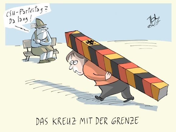 merkel csu grenze