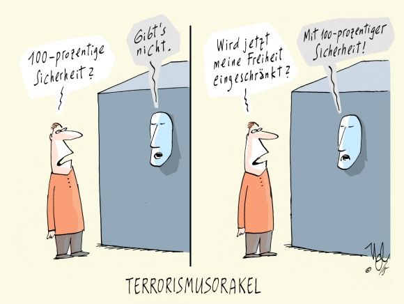 terrorismusorakel freiheit rechte