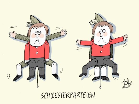 cdu csu schwesterparteien