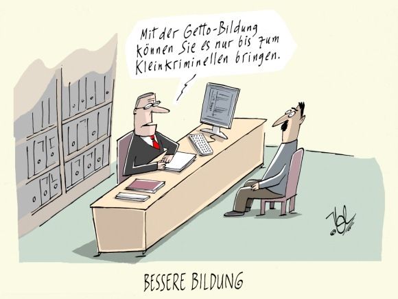 getto flüchtlinge bessere bildung