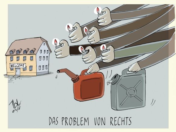 flüchtlinge das problem von rechts