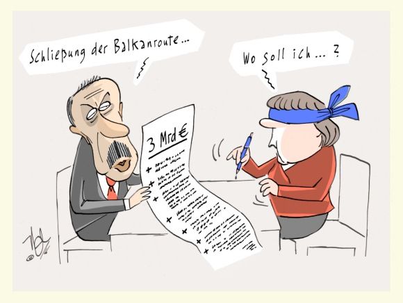 erdogan merkel balkanroute