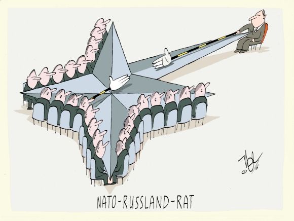 NATO russland rat