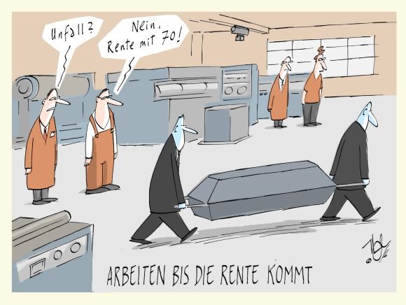 rente mit 70 arbeiten bis