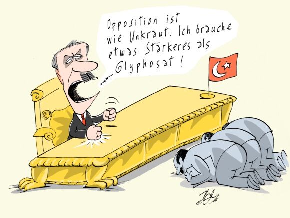 erdogan opposition glyphosat