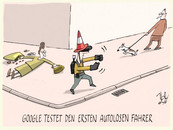 google auto test fahrer