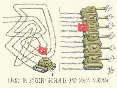 türkei syrien is kurden