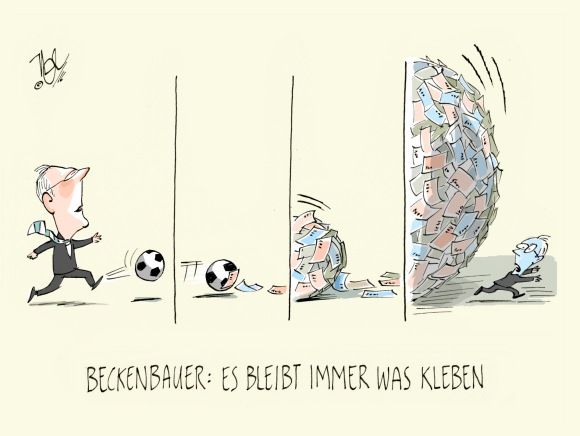 beckenbauer kleben bleiben