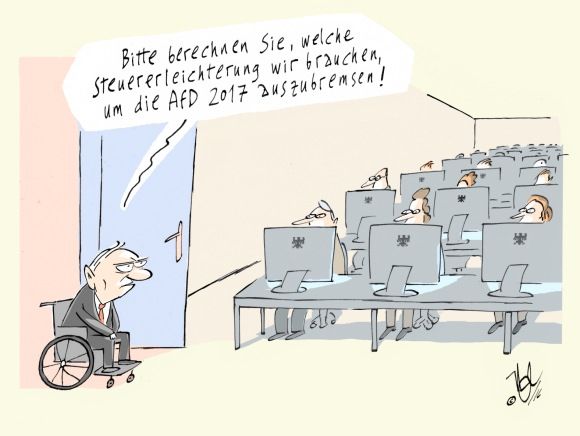 schäuble steuererleichterung afd