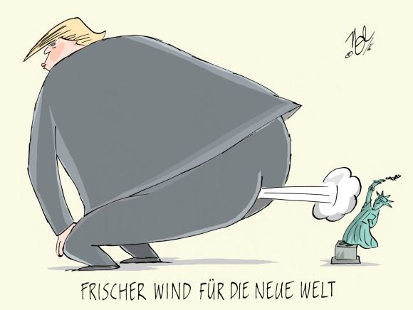 trump frischer wind für die neue welt