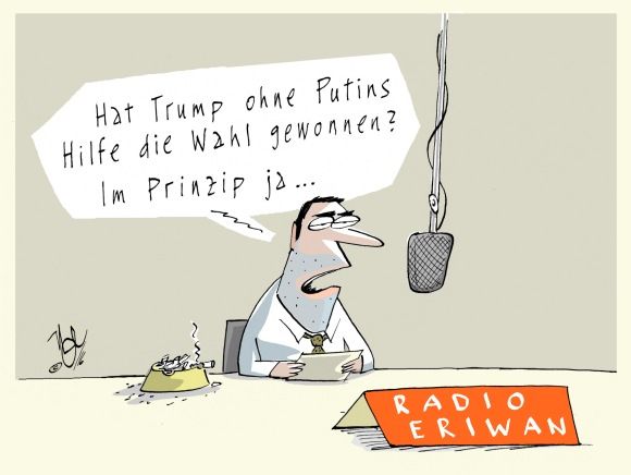 wahl trump putin radio eriwan