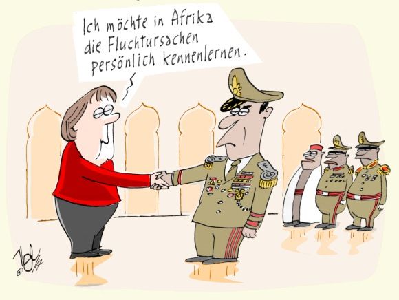 afrika merkel fluchtursachen