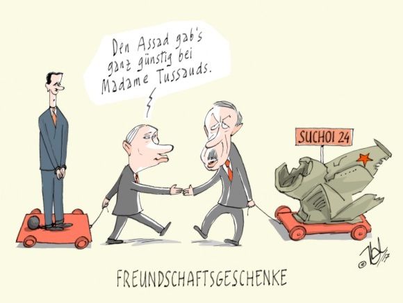 putin erdogan freundschaftsgeschenk