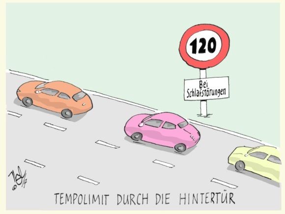 tempolimit schlafstörung