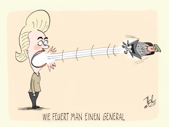 bundeswehr von der leyen feuert general