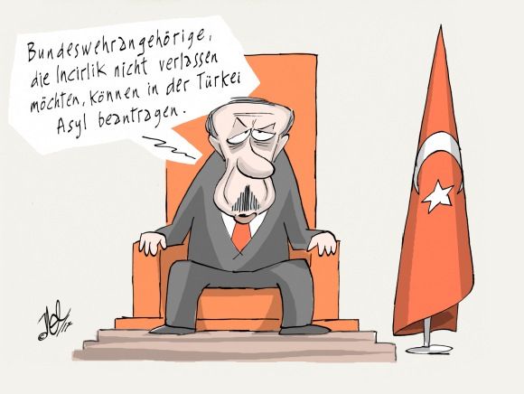 erdogan incirlik bundeswehr abzug asyl