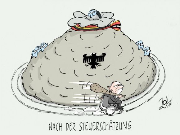 schäuble nach der steuerschätzung