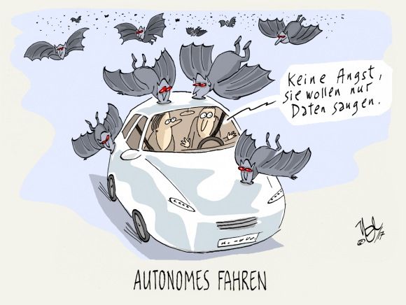 auto autonomes fahren datensaugen