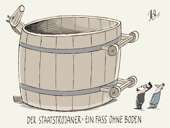 staatstrojaner fass ohne boden