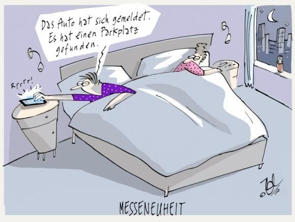 messeneuheit auto parkplatz