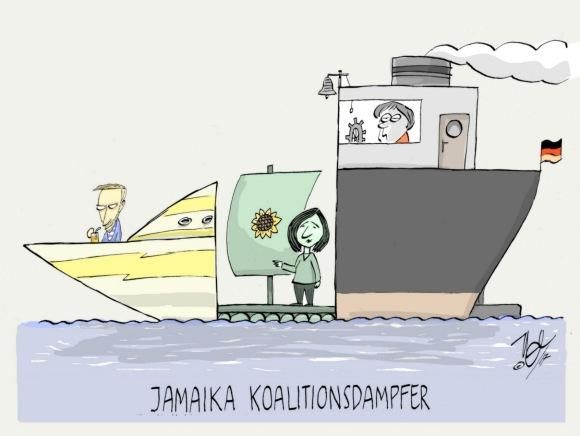 jamaika koalitionsdampfer