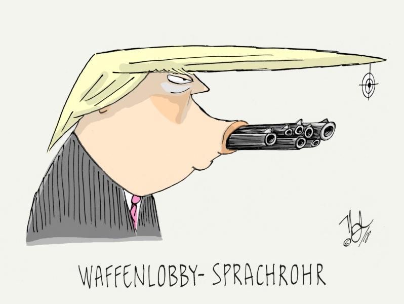 trump waffenlobby sprachrohr