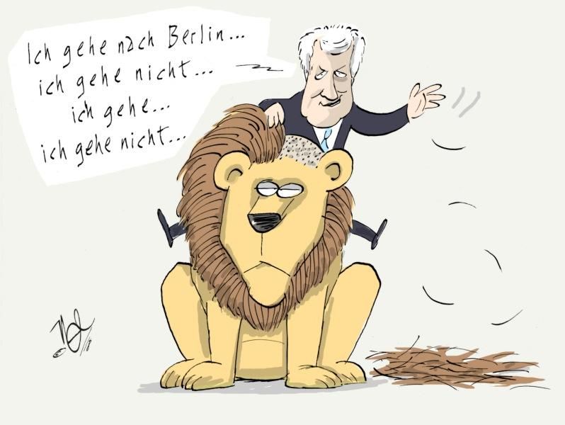 bayern seehofer löwe entscheidung berlin